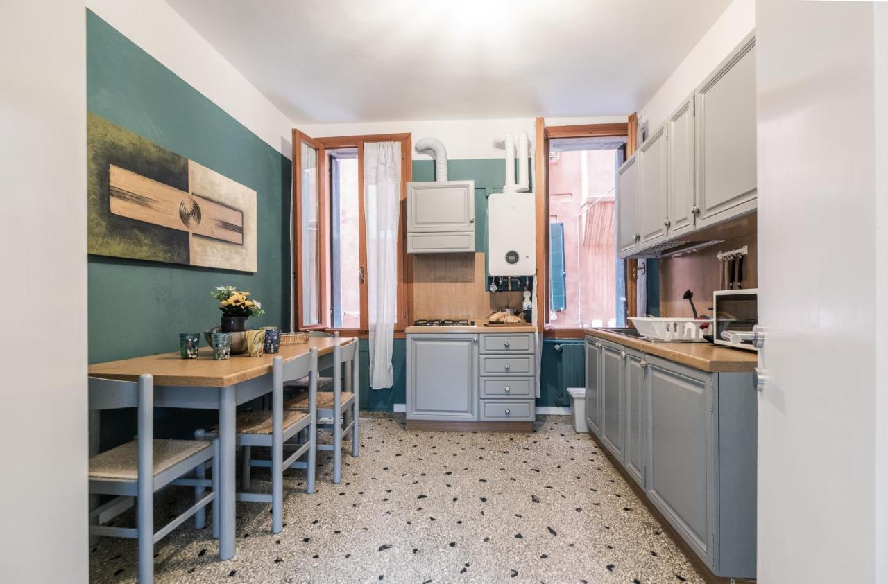 Appartamento Ai Greci Residenza Quaggio Veneţia Exterior foto
